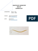 Parasitology Lab Manual