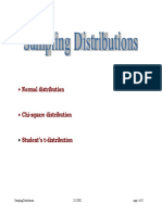 Sampling Distributions