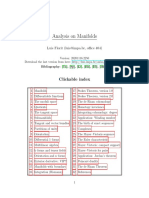 Analysis of Manifolds IMPA