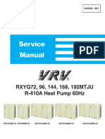 VRV Heat Pump Service Manual - Daikin SiUS39-601