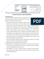 Research Protocol Form, Approval Deraw DR - 1