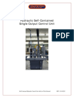 SAFOCO PANEL Data Sheet For S-C Hyd System