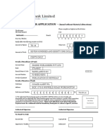 Rtgs Transfer Application - : (Issued Without Material Alterations)