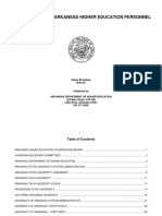 2015 Directory of Arkansas Higher Education Personnel