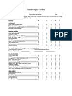 Child Strengths Checklist: Rating 0 1 2 3 4 5 Capability