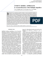 Compartment Model Approach: Mixing in Large Scale Aerated Reactors With Multiple Impellers