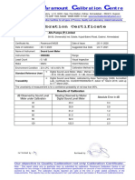 Sound Level Meter and Thermometer Calibration