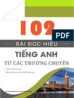 102 Bài đọc hiểu từ các trường chuyên