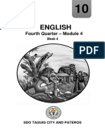 English: Fourth Quarter - Module 4