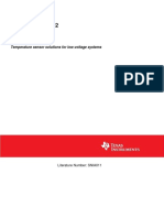 LM94021, LM94022: Temperature Sensor Solutions For Low-Voltage Systems