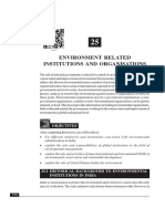 Environment Related Institutions and Organisations: Module - 7