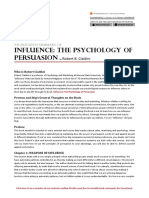 Influence: The Psychology of Persuasion: Robert B. Cialdini