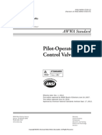 Pilot-Operated Control Valves: AWWA Standard