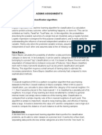 Adbms Assignment 5: Q.1) Comparison of All Classification Algorithms Logistic Regression