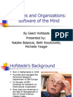 Cultures and Organizations: Software of The Mind