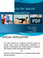 Ex Prescrition For Speacial Population