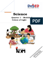 Science: Quarter 1 - Module 5 Colors of Light