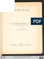 Petrie, W. M. F. 1896 Koptos