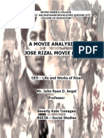 A Movie Analysis of Jose Rizal Movie (1998)
