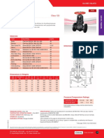 Cast Iron Globe Valve Class 125: Material Sizes