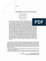 Toward A Unified Treatment For Emotional Disorders - Barlow Et. Al