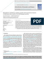 Banto 2020 Microfinance Institutions, Banking, Growth and Transmission ChannelA GMM Panel Data Analysis From Developing Countries