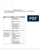 Hazard Inventory List Sample