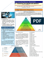 LESSON 1-Edgar Dale's Cone of Experience: Ed 207-Technology For Teaching and Learning 1