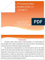 B.SC - Botany (Sub.) II - Photoperiodism - by Dr. Sanjeev Kumar Vidyarthi - 27.05.2020