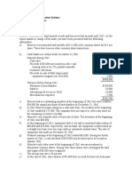 1 - Accounting Information Systems Problems With Solutions