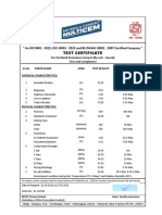 Test Certificate: " An ISO 9001: 2015, ISO 14001: 2015 and BS OHSAS 18001: 2007 Certified Company ''