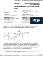 High Frequency Colpitts Crystal Oscillator Circuit Schematic Diagram - Schematicwiring