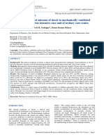 Clinical Profile and Outcome of Shock in Mechanica