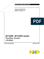 Data Sheet: BYV29F, BYV29X Series