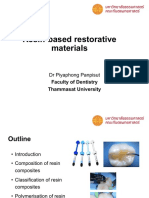 Resin-Based Restorative Materials: DR Piyaphong Panpisut