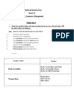 Hands-On Exercise No.1 Batch-10 E-Commerce Management: How Do I Find The Best Products To Sell Online?