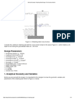 Worked Example - Retaining Wall Design - The Structural World