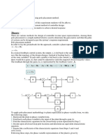 Theory:: Experiment No: - 12 TITLE: Design Controller Using Pole Placement Method