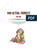 100 Trinkets For D&D