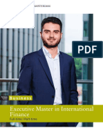 Amsterdam Business School - Executive Master in International Finance