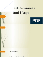 English Grammar and Usage