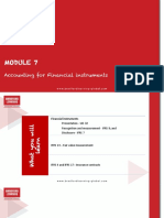 Accounting For Financial Instruments