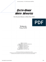 Math Minute 6 Pages 1 - 50 - Flip PDF Download - FlipHTML5