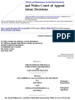 Sulamerica CIA Nacional de Seguros SA & Ors V Enesa Engenharia SA & Ors (2012) EWCA Civ 638 (16 May