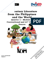 From The Philippines and The World: 21 Century Literature