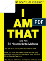 Sri Nisargadatta Maharaj - I AM THAT