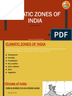 Climatic Zones of India-Hot and Dry