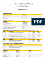 Cat Electronic Technician 2015A v1.0 Product Status Report