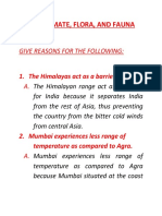 India Climate Notes BKL