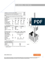 ALIMAK SCANDO 450 DOL 32ext. 50Hz 1278 EN Oct 2020